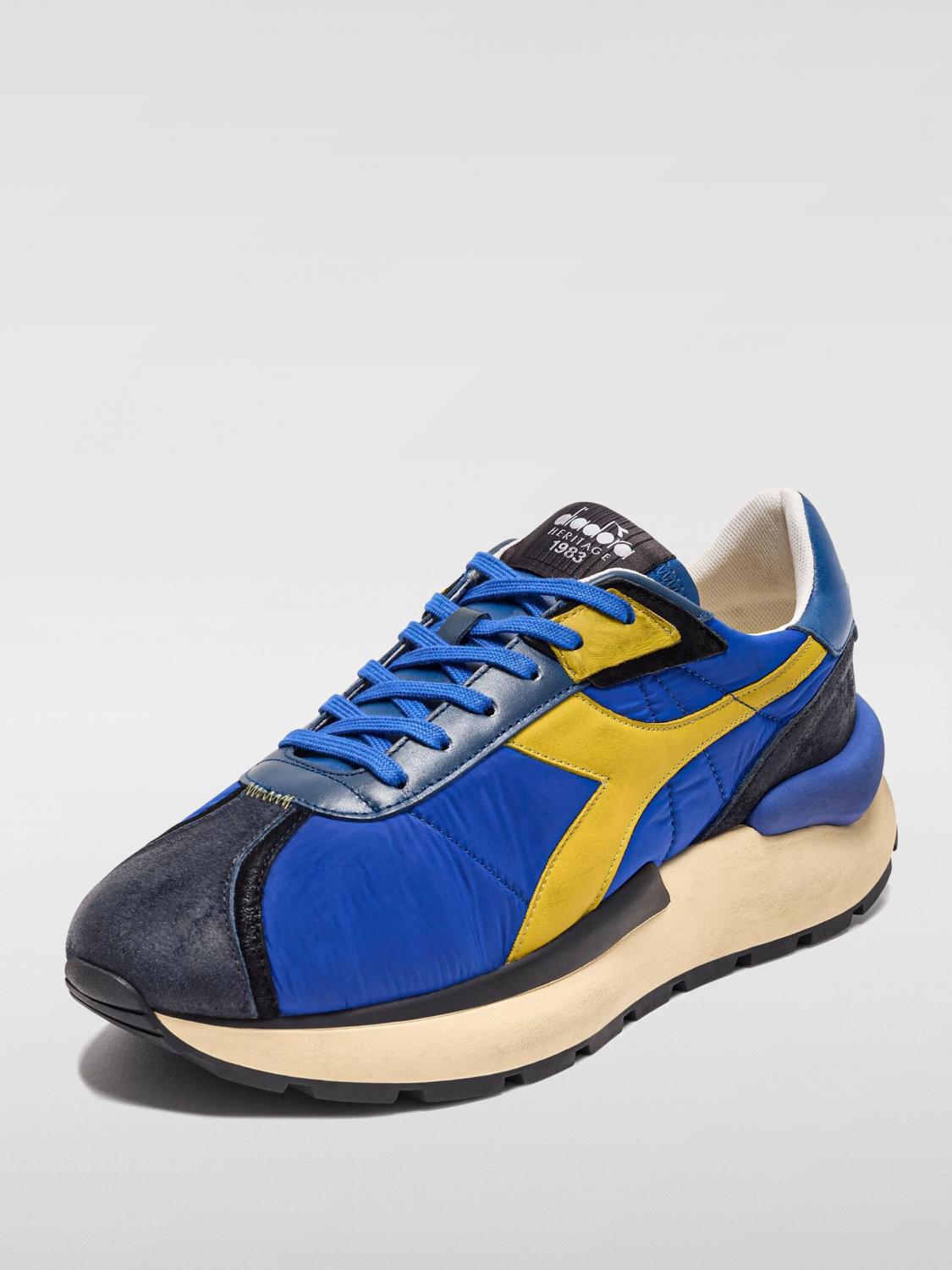 DIADORA HERITAGE SNEAKERS: Sneakers men Diadora, Blue - Img 5