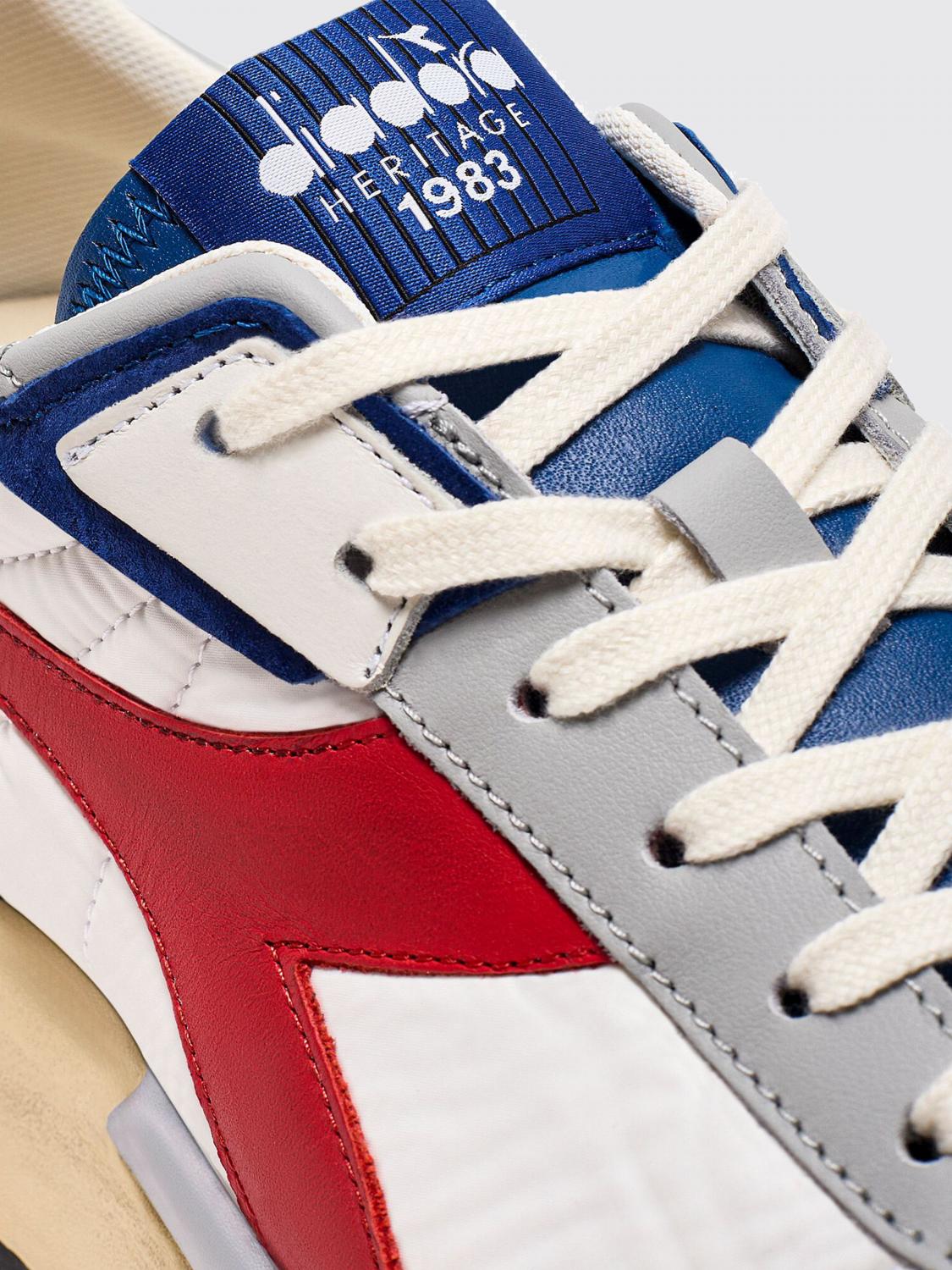 DIADORA HERITAGE BASKETS: Baskets homme Diadora, Rouge - Img 4