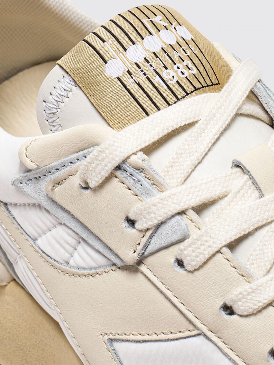 DIADORA HERITAGE BASKETS: Baskets homme Diadora, Crème - Img 4