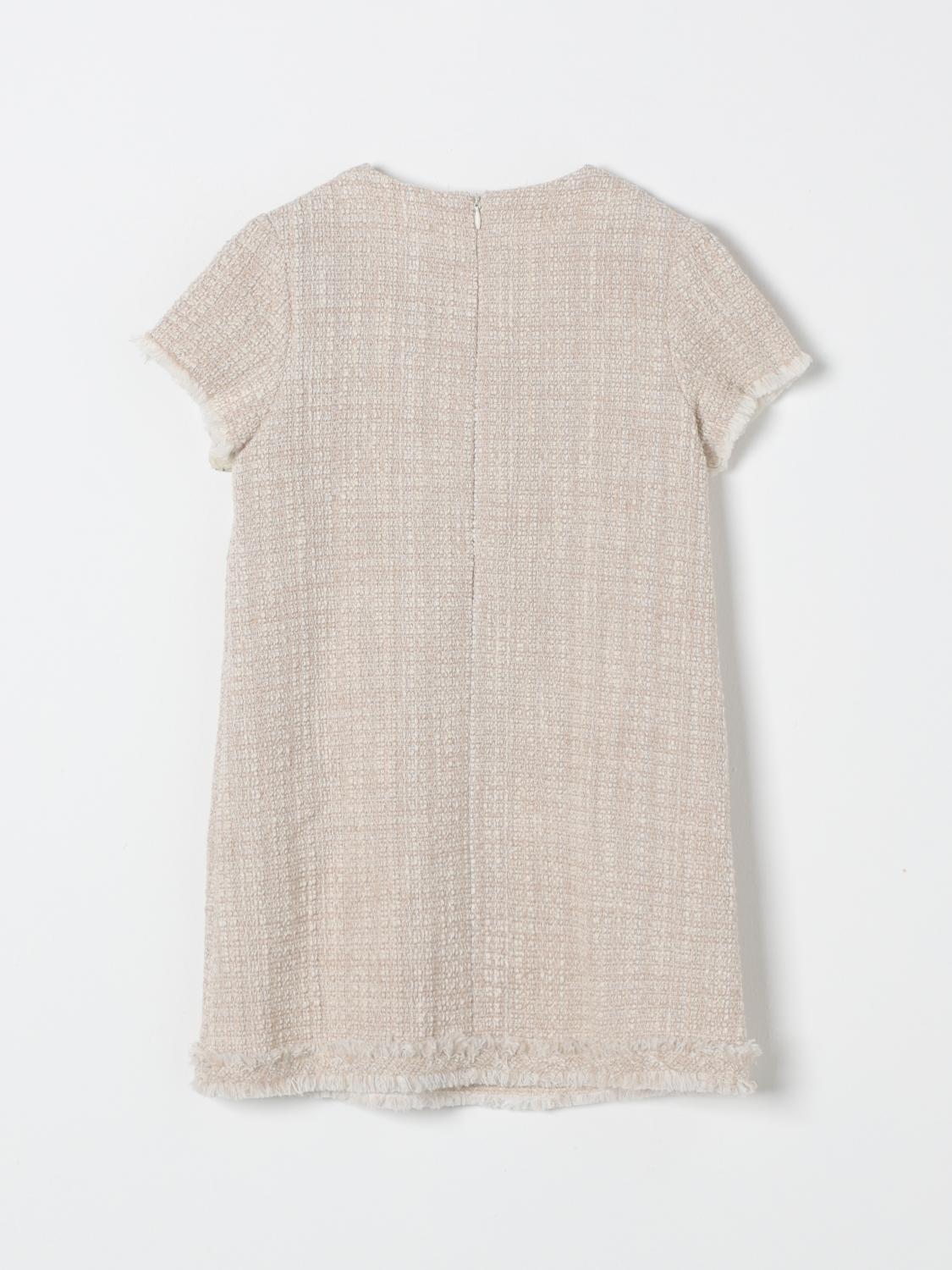 IL GUFO KLEID: Kleid kinder Il Gufo, Beige - Img 2