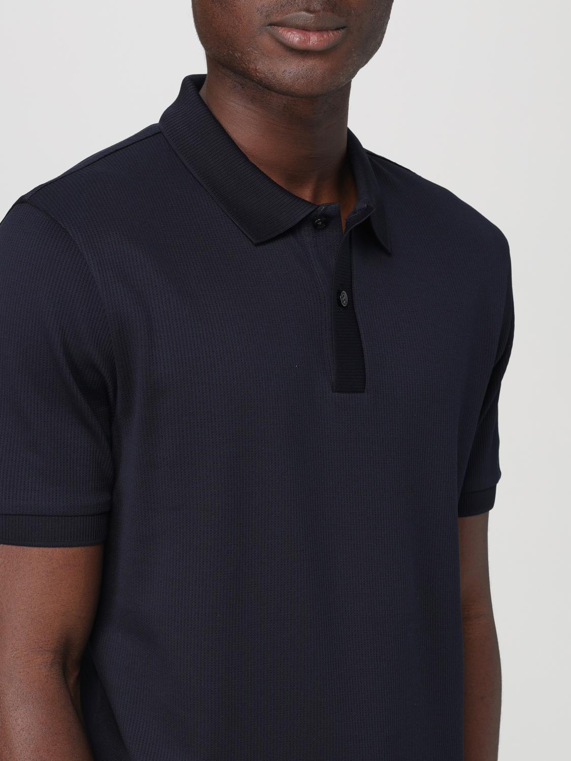 BOSS POLO: Polo Boss in cotone , Blue - Img 3