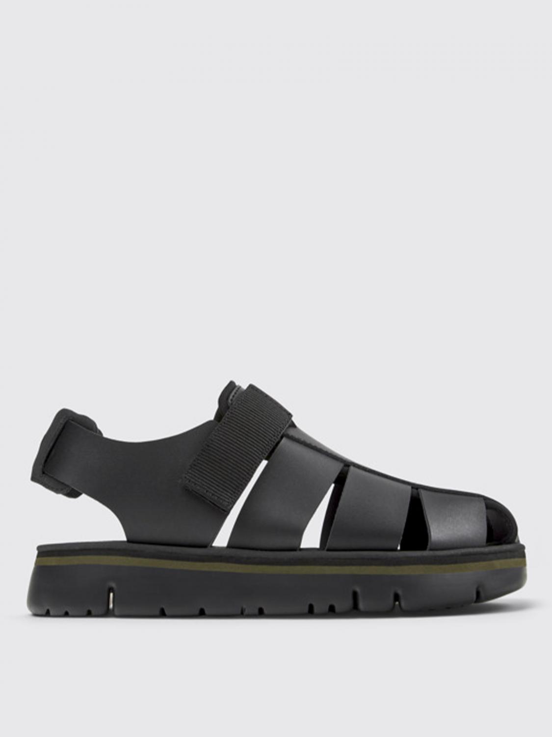 CAMPER Sandals men Black Camper sandals K100285 008 ORUGA online at GIGLIO.COM