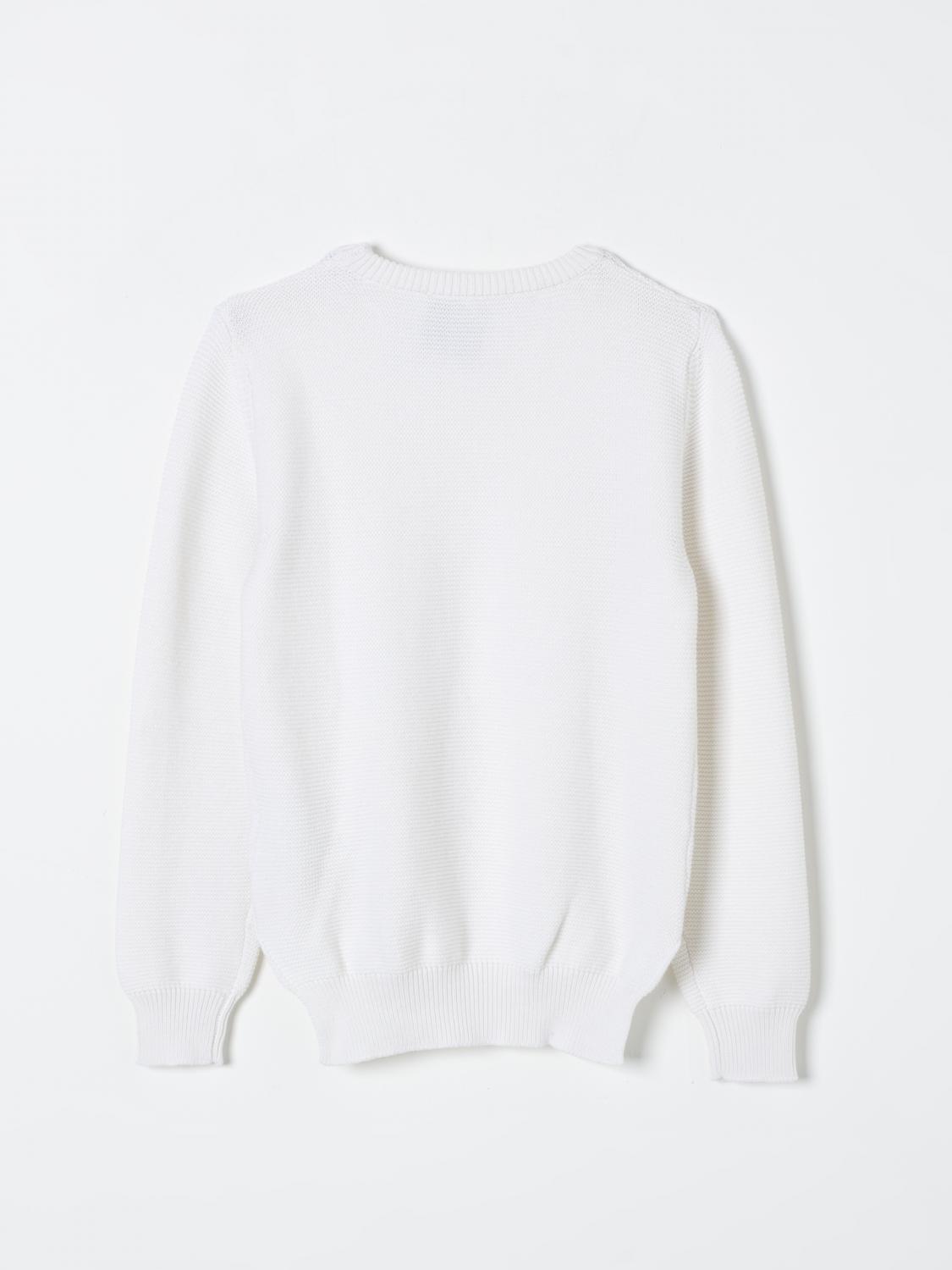 SIMONETTA SWEATER: Sweater kids Simonetta, White - Img 2