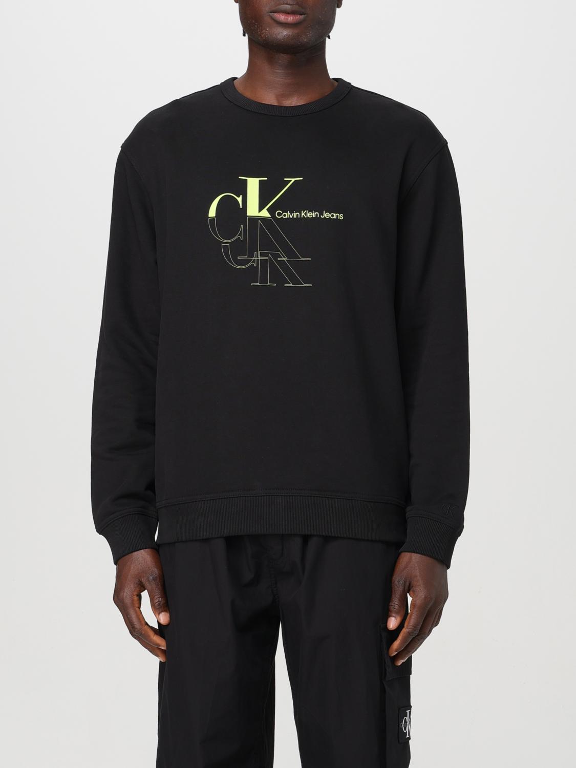 CALVIN KLEIN SWEATER: Sweater men Ck Jeans, Black - Img 1