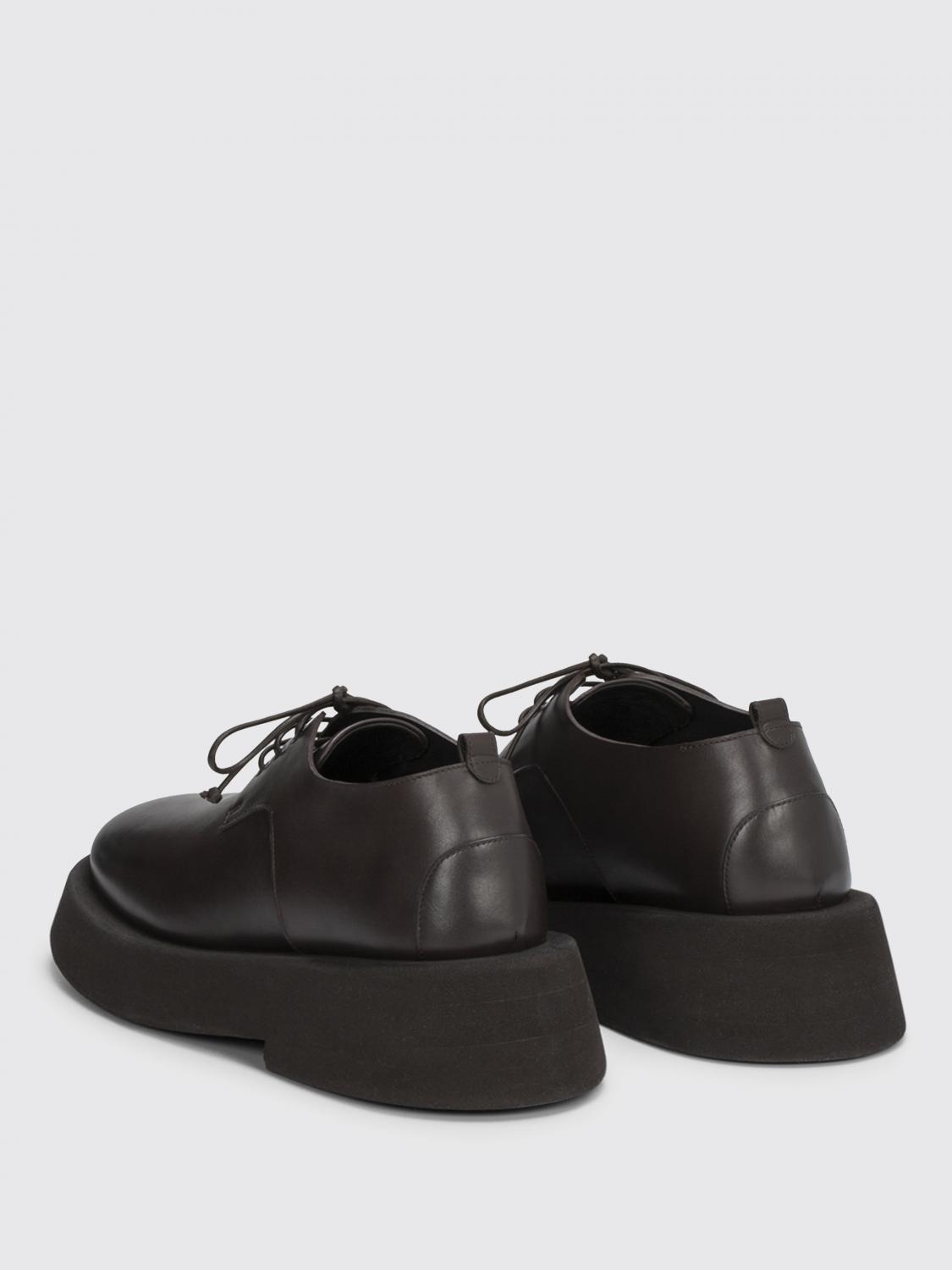 MARSÈLL SCARPE STRINGATE: Derby Gommello Marsèll in pelle , Moro - Img 3