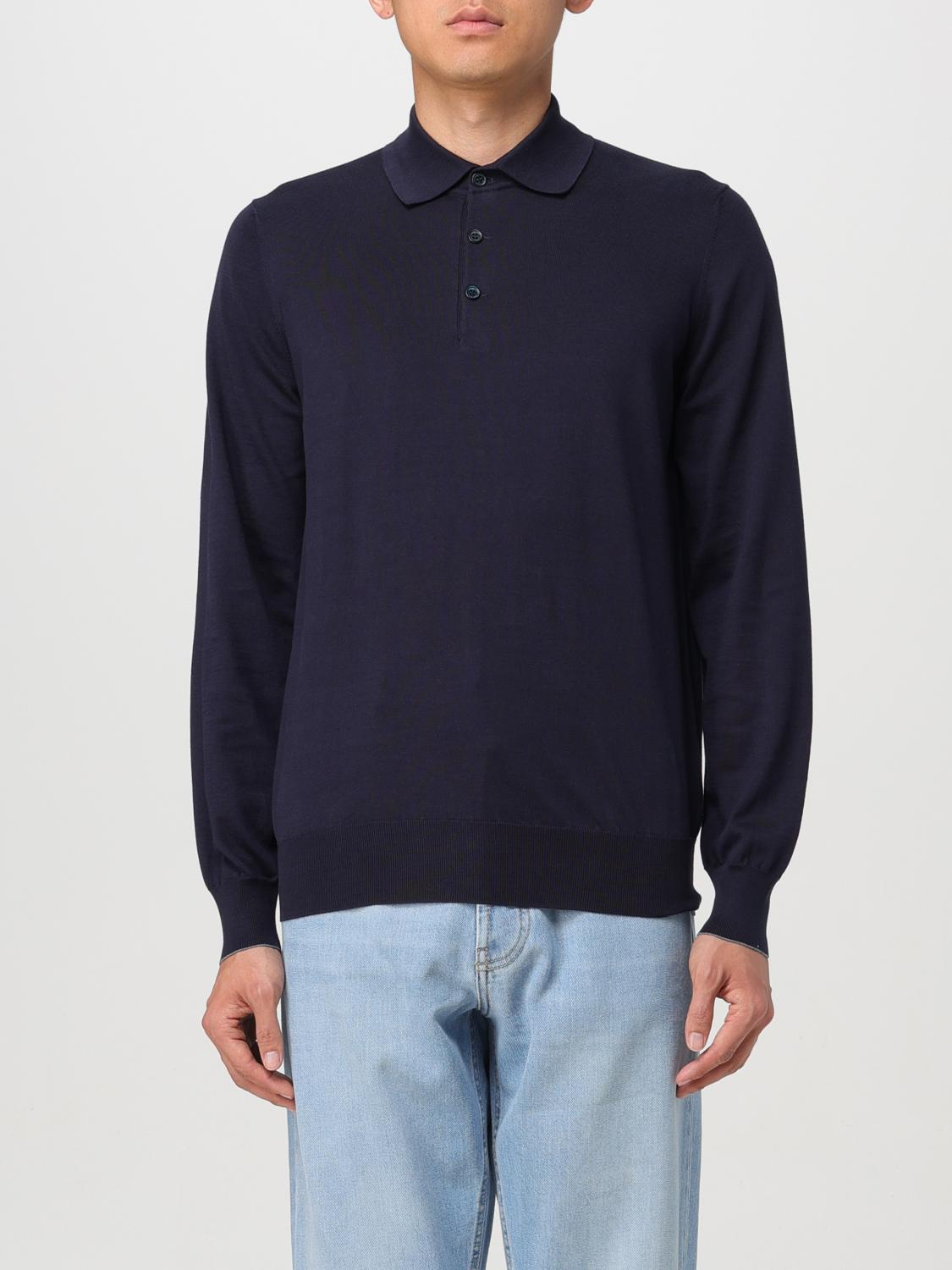 BRUNELLO CUCINELLI SWEATER: Sweater men Brunello Cucinelli, Navy - Img 1