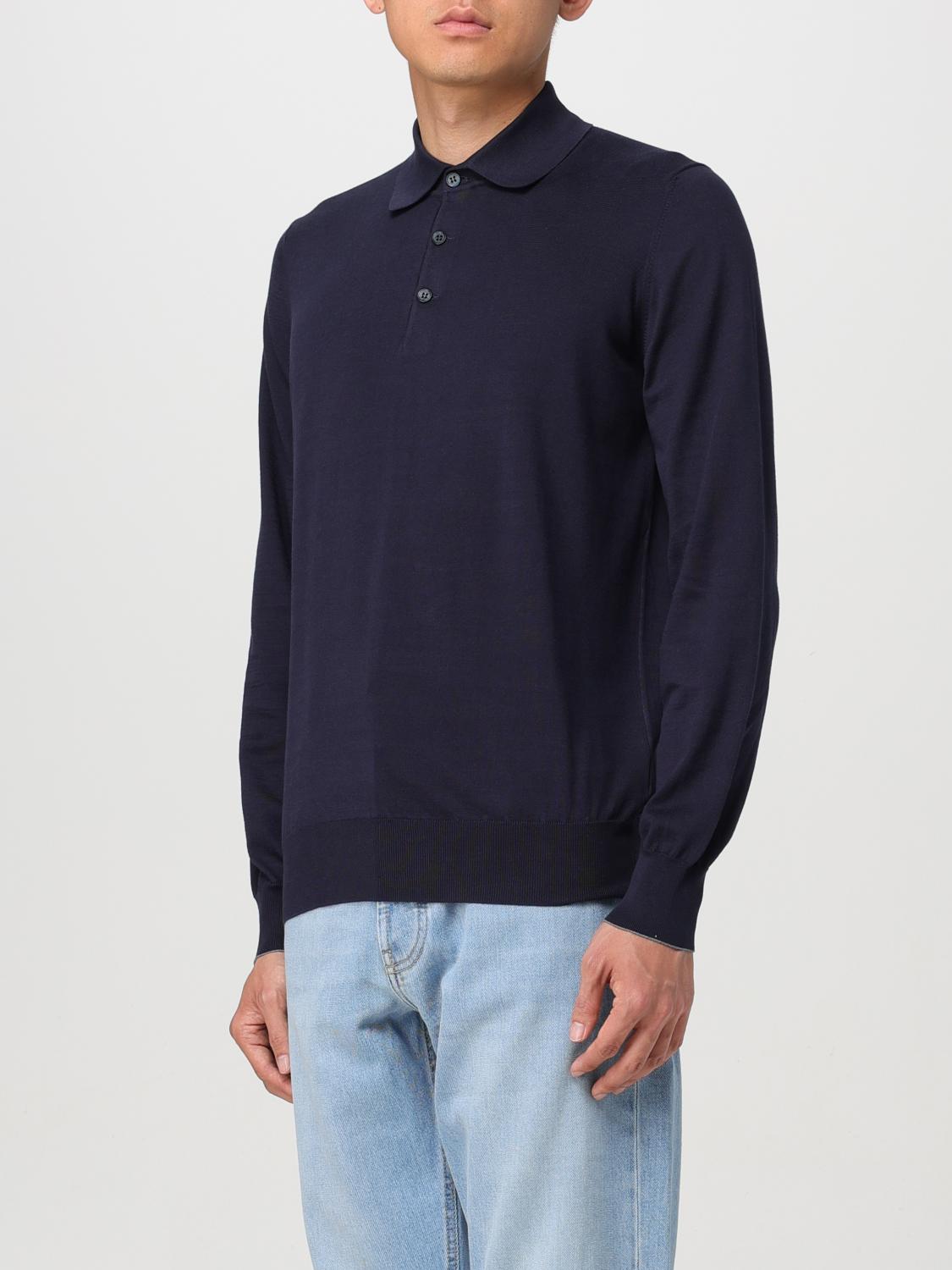 BRUNELLO CUCINELLI SWEATER: Sweater men Brunello Cucinelli, Navy - Img 4