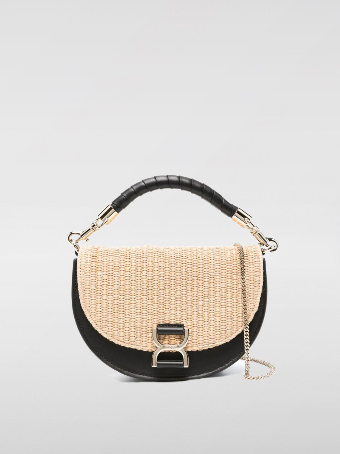 CHLOE Shoulder bag woman Brown Chloe crossbody bags C24US604N10 online at GIGLIO.COM