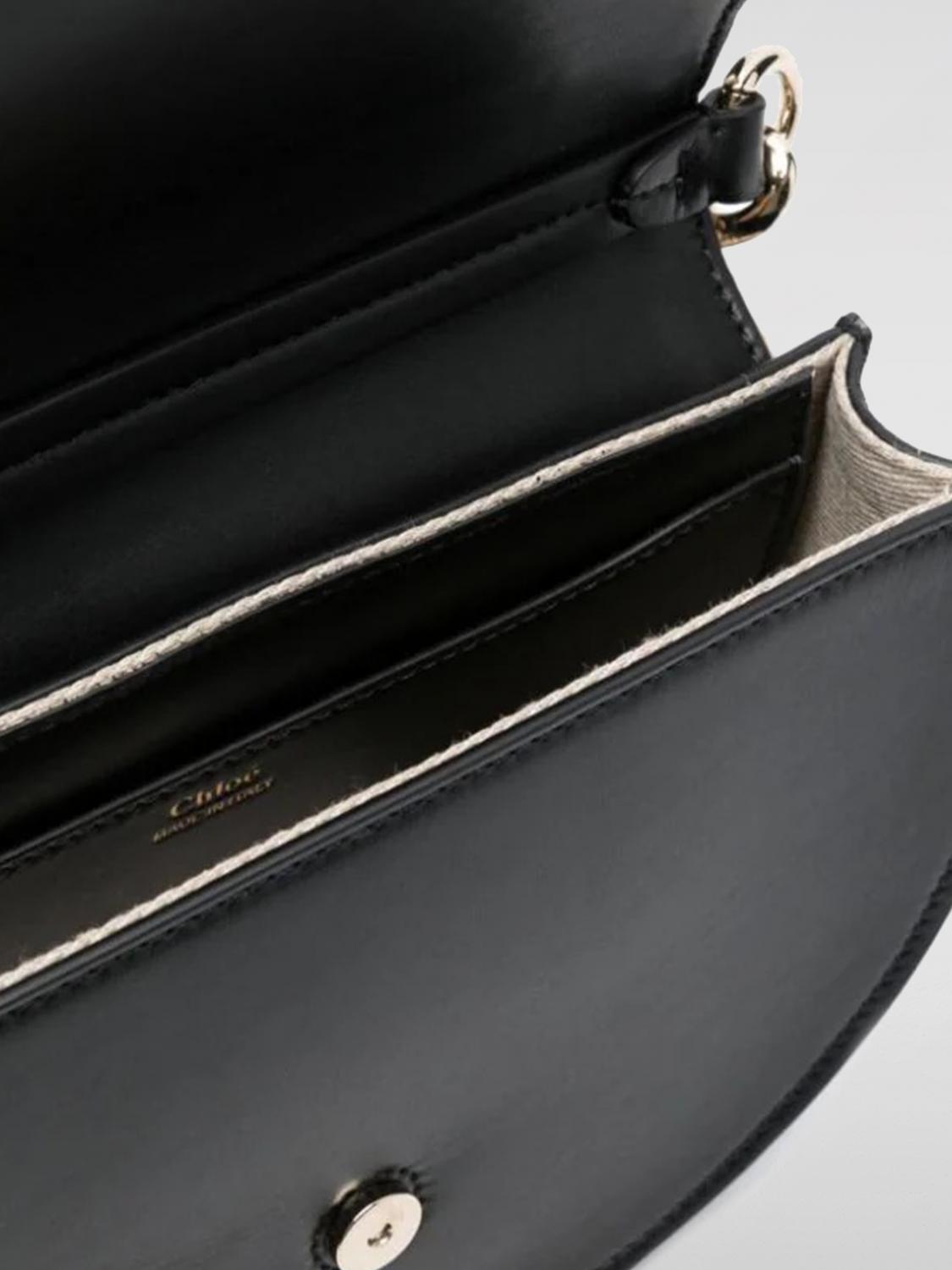 CHLOÉ BORSA A TRACOLLA: Borsa a spalla donna ChloÉ, Marrone - Img 4