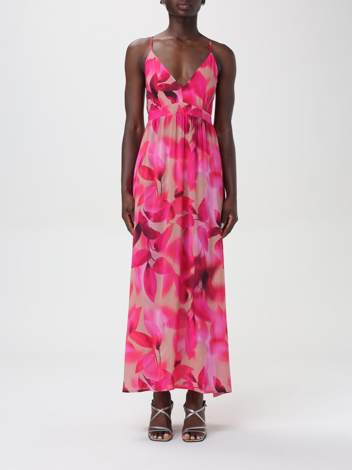 ワンピース LIU JO Woman Dress Fuchsia CA5412TS387 M9259 Liu Jo Outlet: Dress woman - Fuchsia | Liu Jo dress