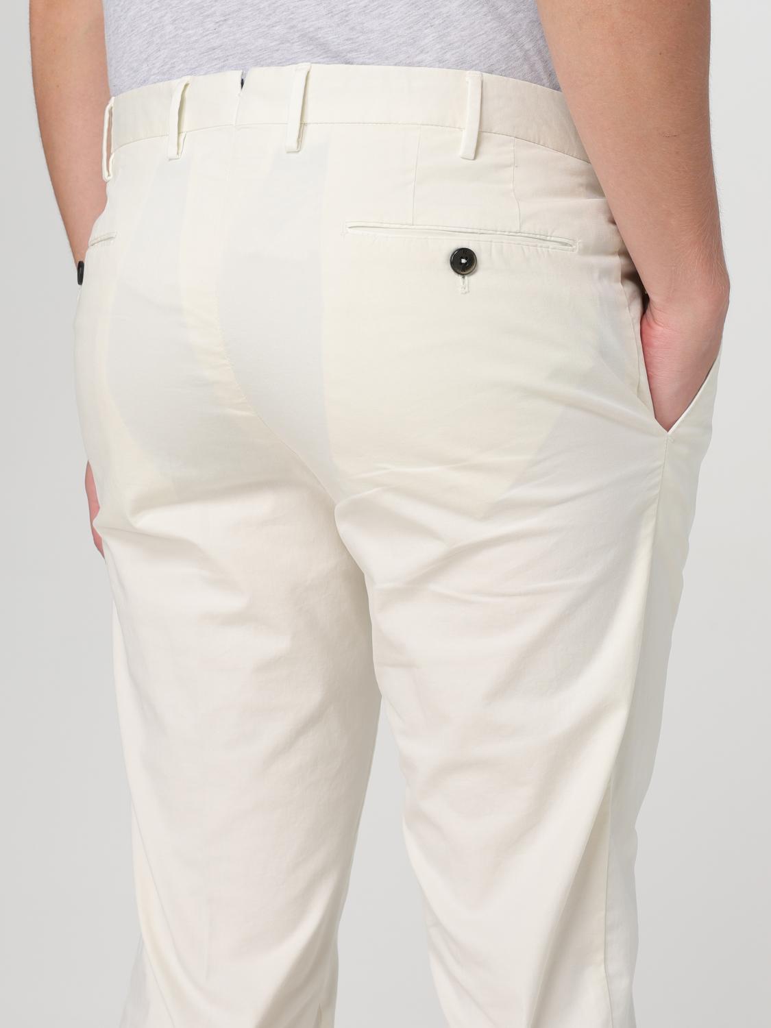 PT TORINO 裤子: 裤子 男士 Pt Torino, 白色 - Img 3