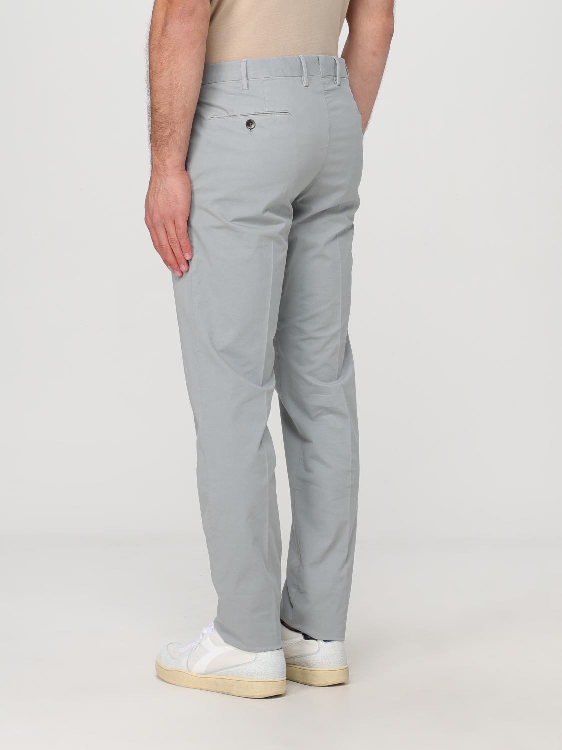 PT TORINO 裤子: 裤子 男士 Pt Torino, 灰色 - Img 2