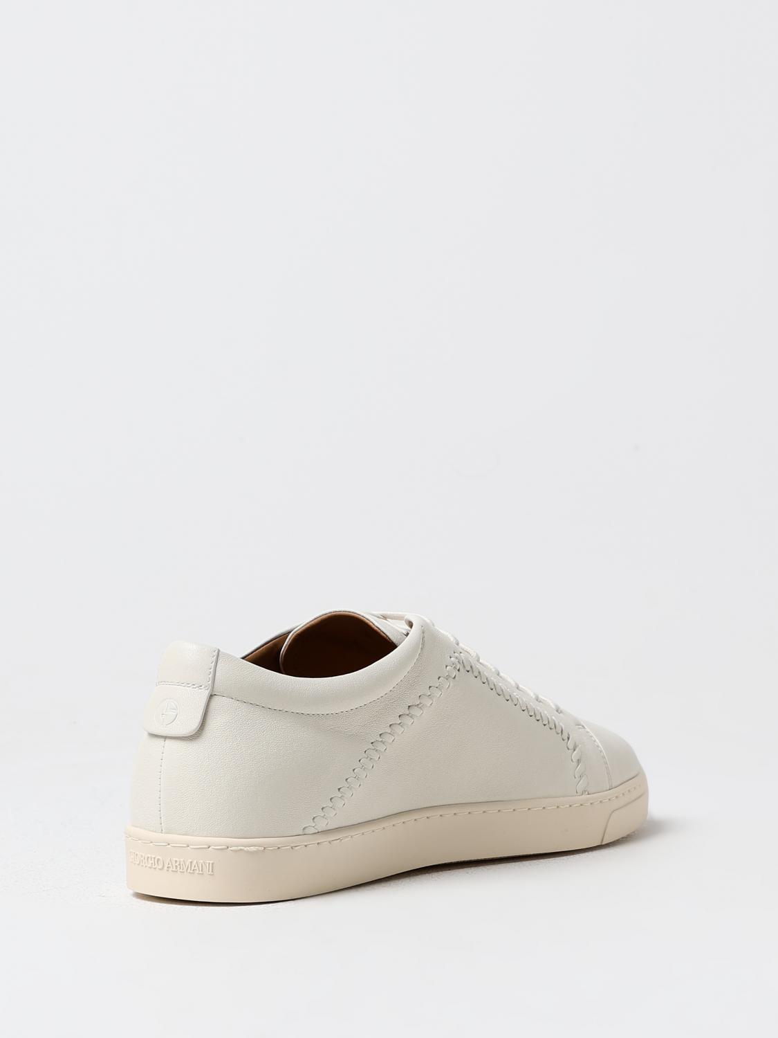 Giorgio Armani Shoes men - Yellow Cream | X2X184XF444 | GIGLIO.COM