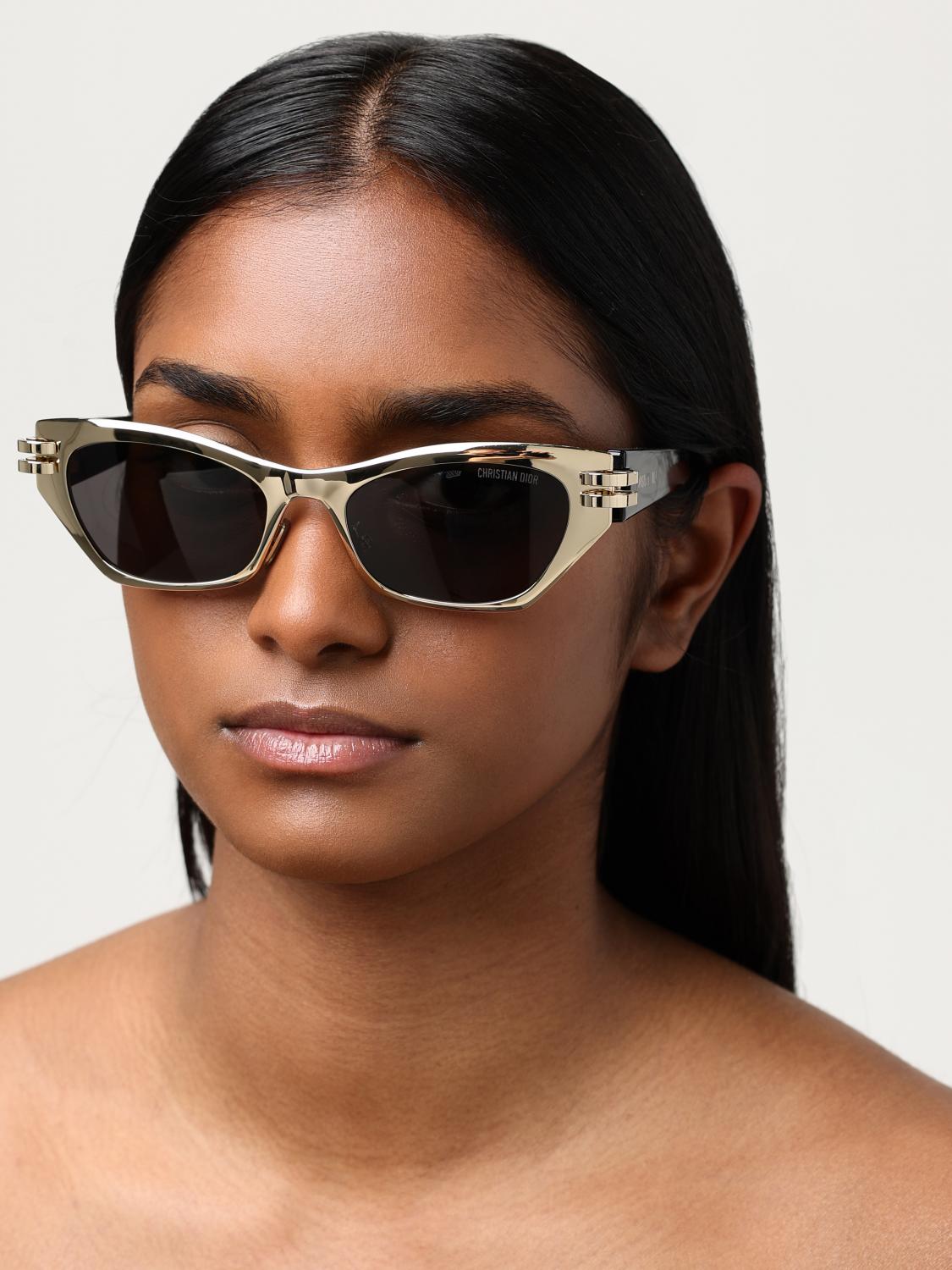 Dior Sunglasses woman - Gold | CDIORB3U | GIGLIO.COM display picture 1