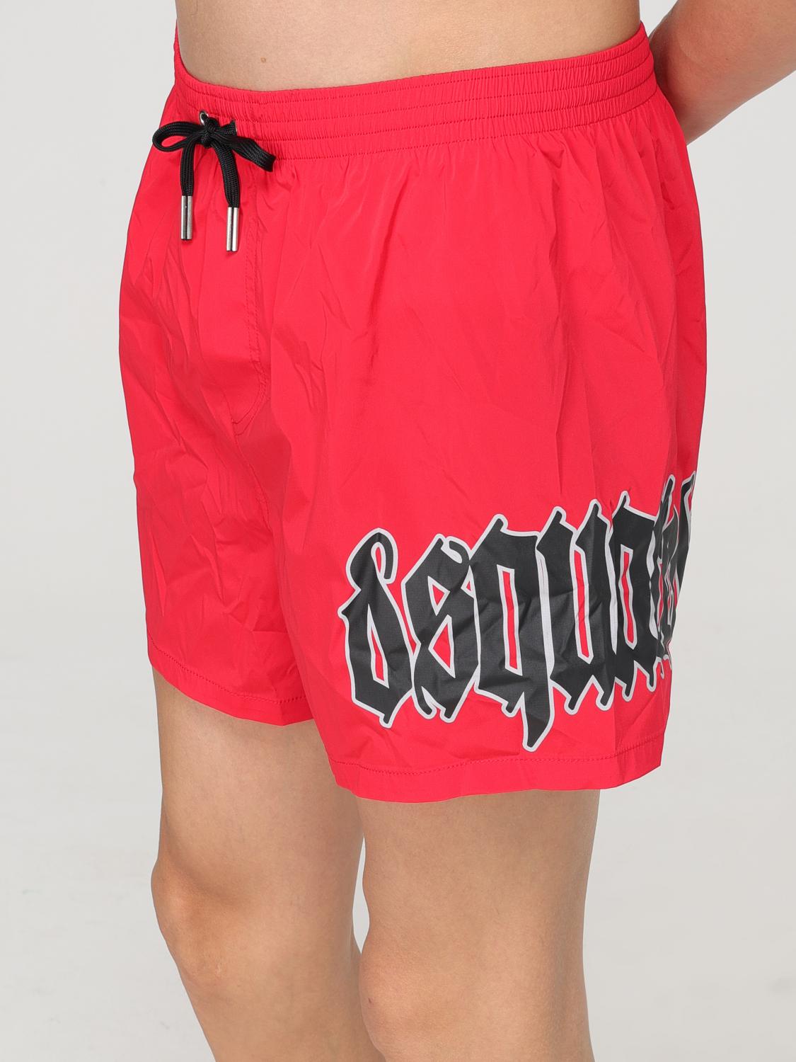 DSQUARED2 BADEMODE: Unterwäsche herren Dsquared2, Rot - Img 3