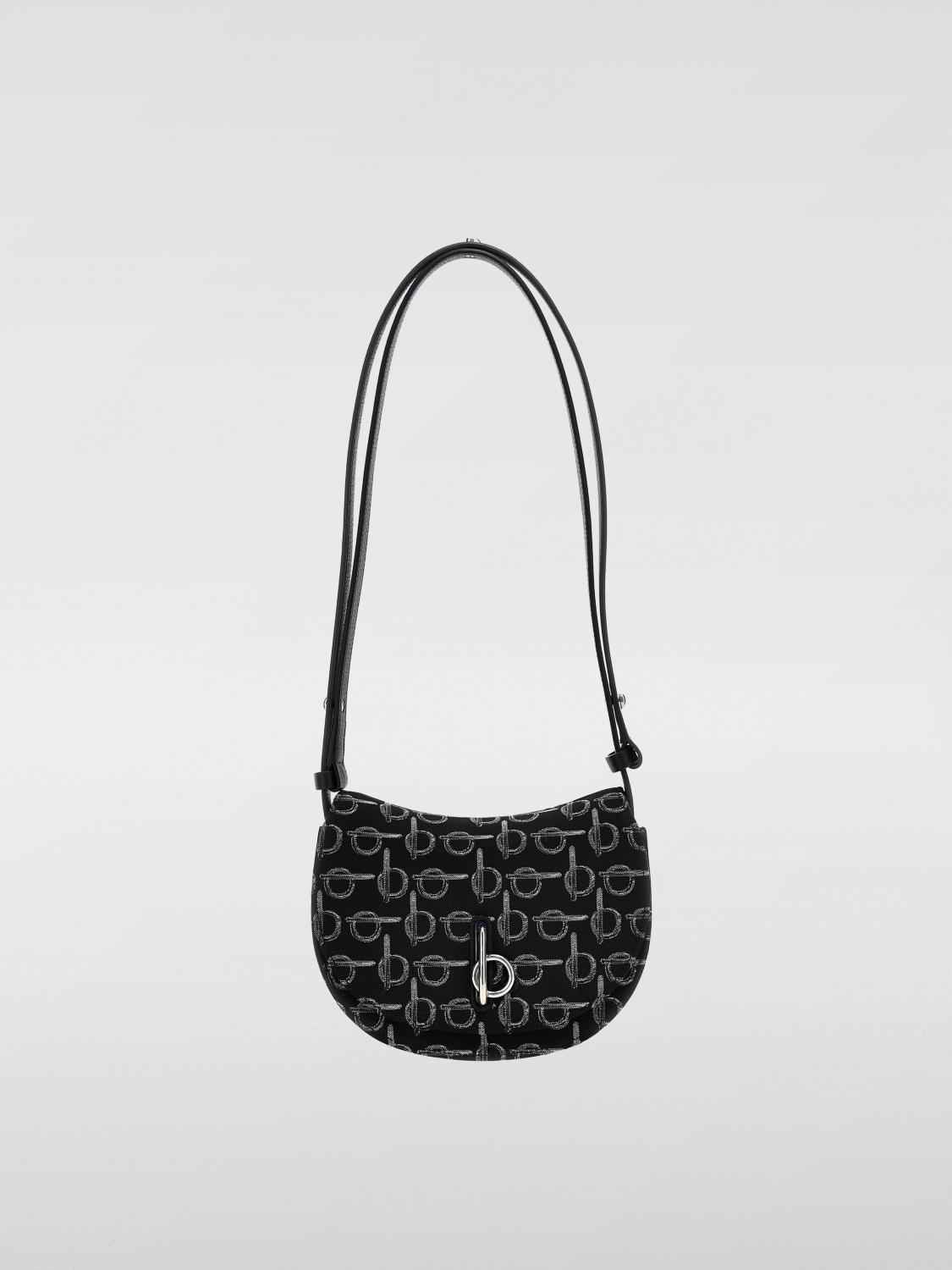 ショルダーバッグ・ポシェット BURBERRY Woman Shoulder bag Black 8085944 Burberry Outlet: Shoulder bag woman - Black | Burberry