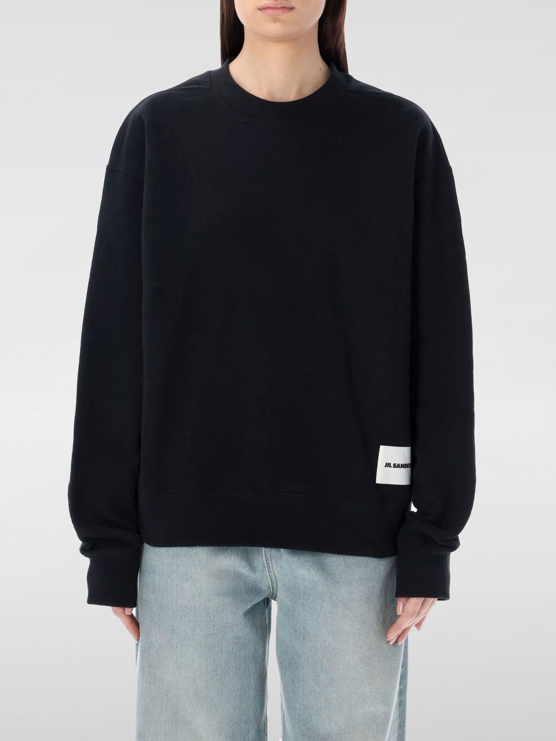 Felpa in cotone con cappuccio - Jil Sander - Donna