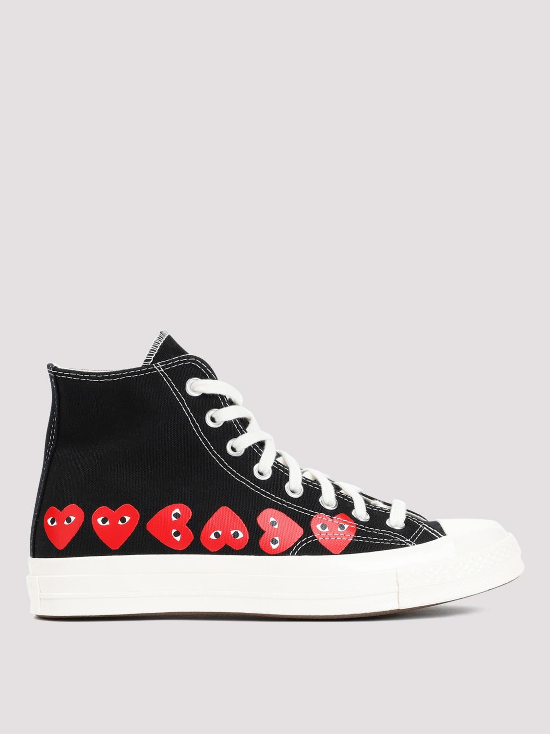 COMME DES GARCONS PLAY Scarpe uomo Nero Sneakers Comme Des Garcons Play SS22SH31 online su GIGLIO.COM