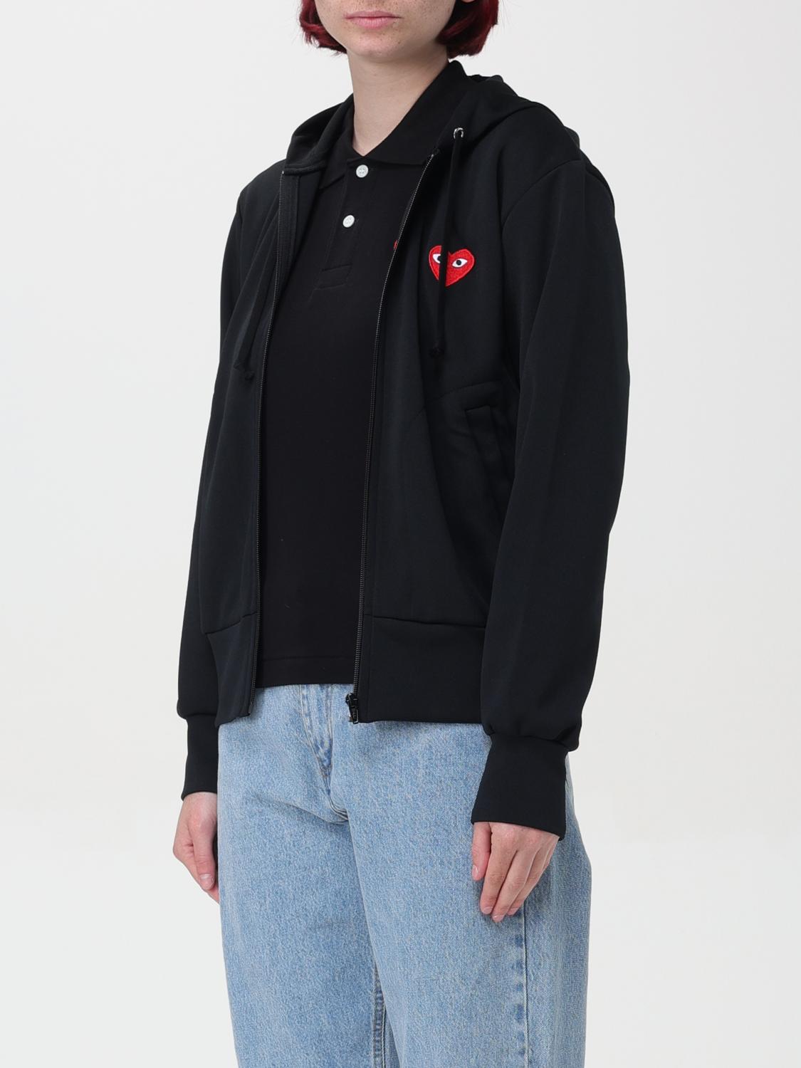 COMME DES GARÇONS PLAY SUDADERA: Sudadera mujer Comme Des Garçons Play, Negro - Img 3