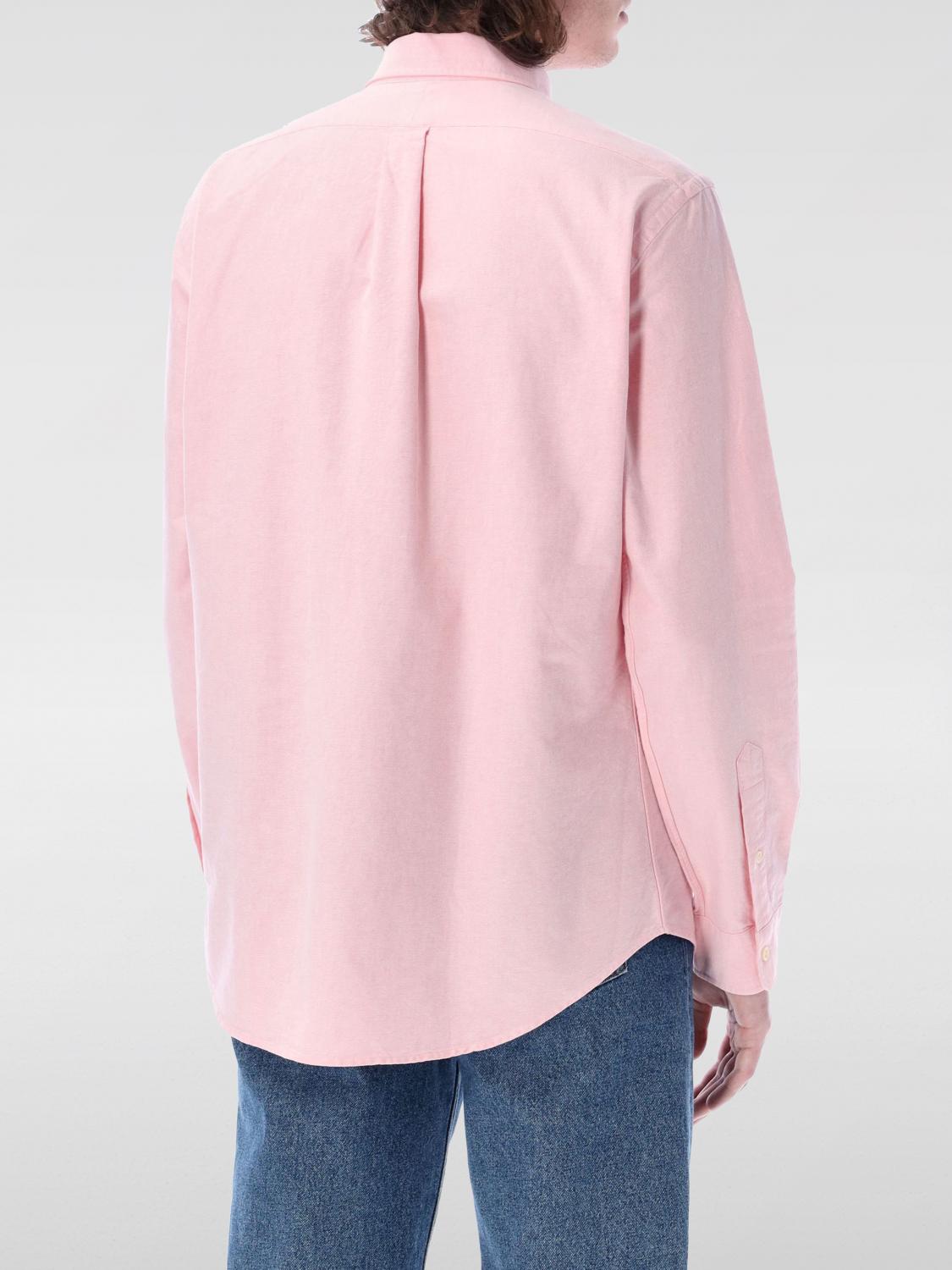 POLO RALPH LAUREN: Camiseta hombre , Rosa | Camisa Polo Ralph Lauren  710792041003 en línea en GIGLIO.COM, image size:1125x1500