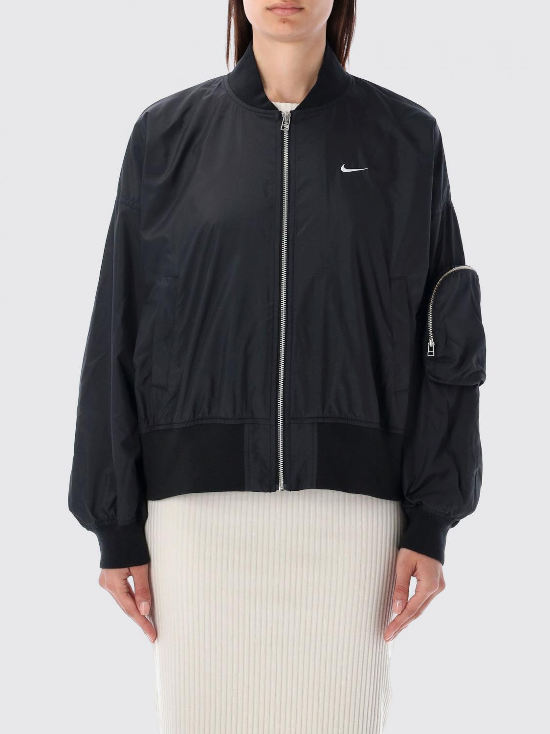 NIKE JACKET: Nike women's bomber jacket, Black - Img 1