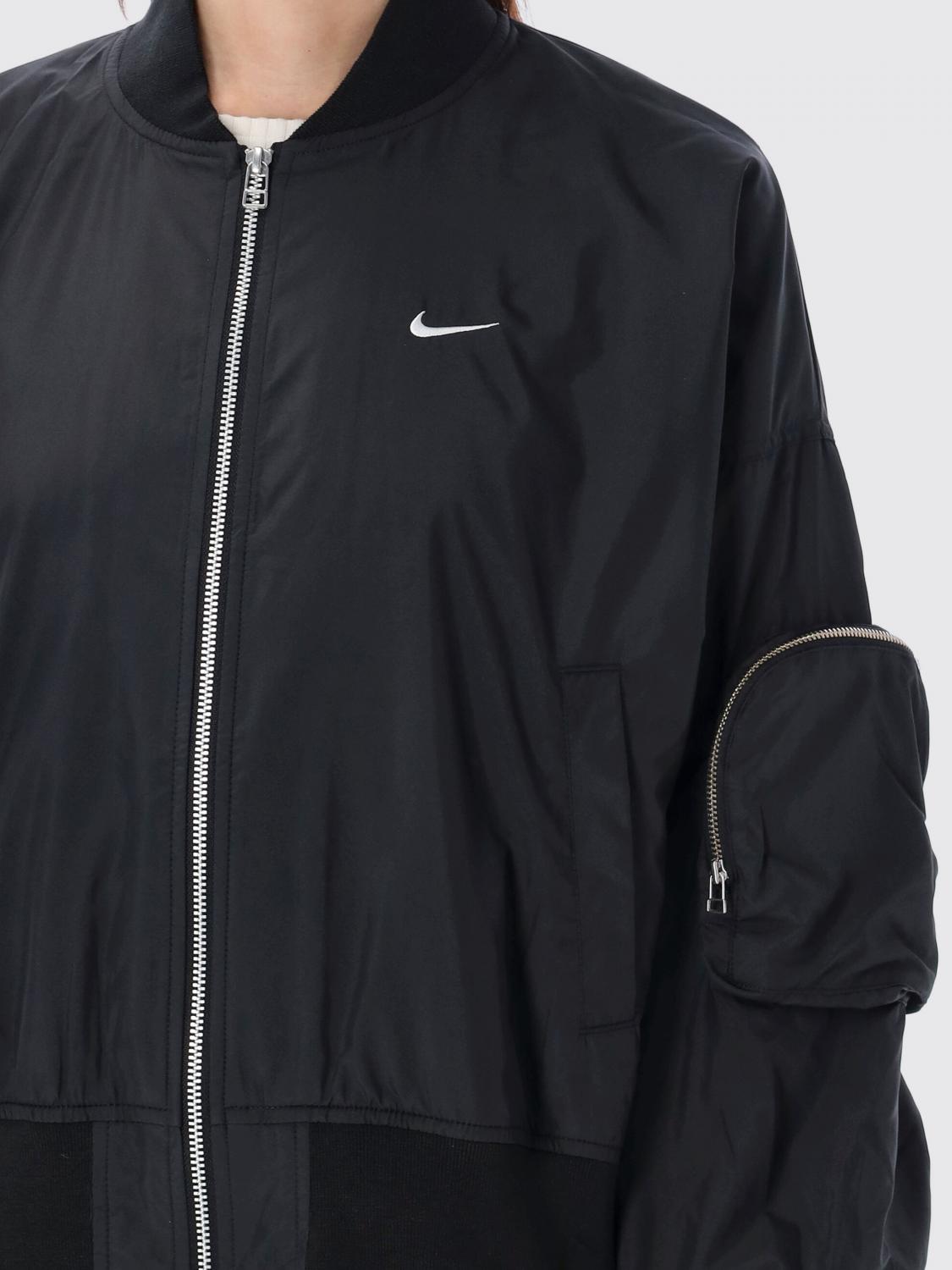 NIKE JACKET: Nike women's bomber jacket, Black - Img 3