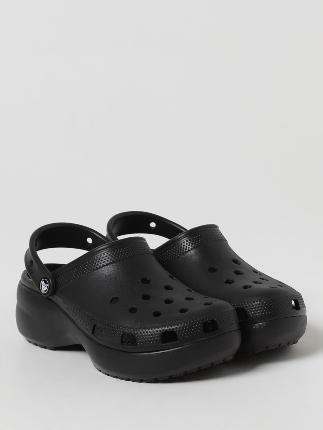 CROCS FLAT SANDAL: Flat sandals woman Crocs, Black - Img 2