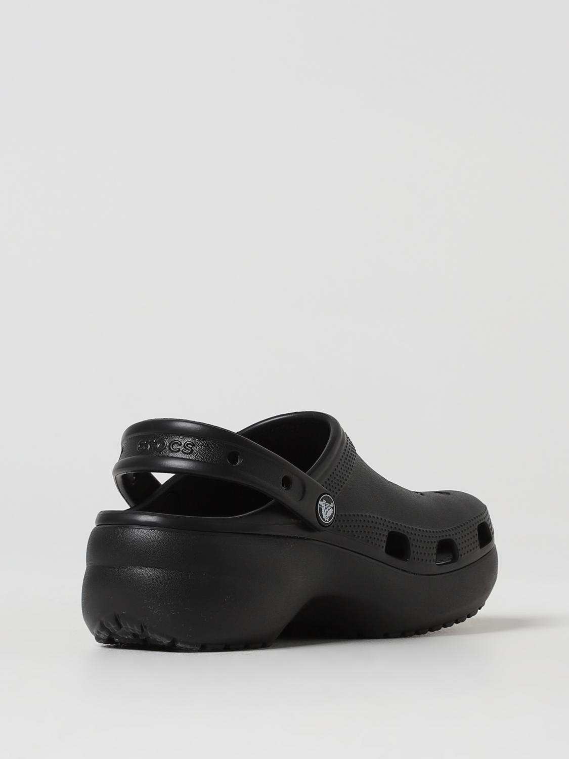 CROCS FLAT SANDAL: Flat sandals woman Crocs, Black - Img 3