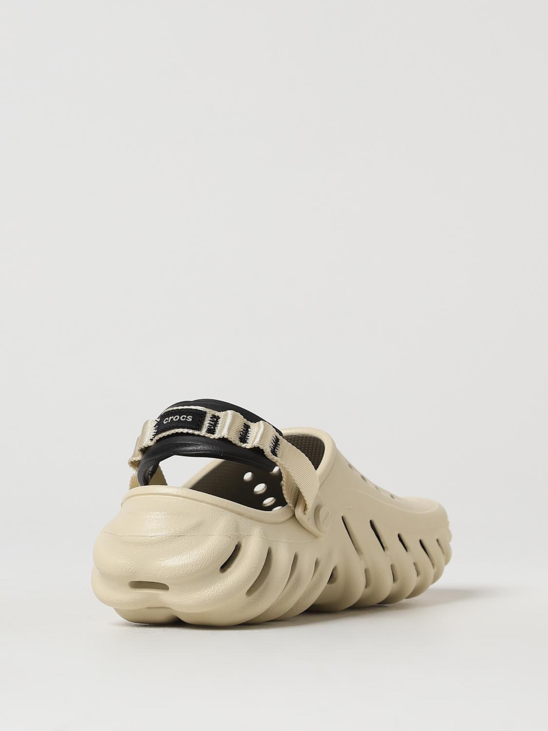 CROCS SANDALS: Sandals men Crocs, Beige - Img 3