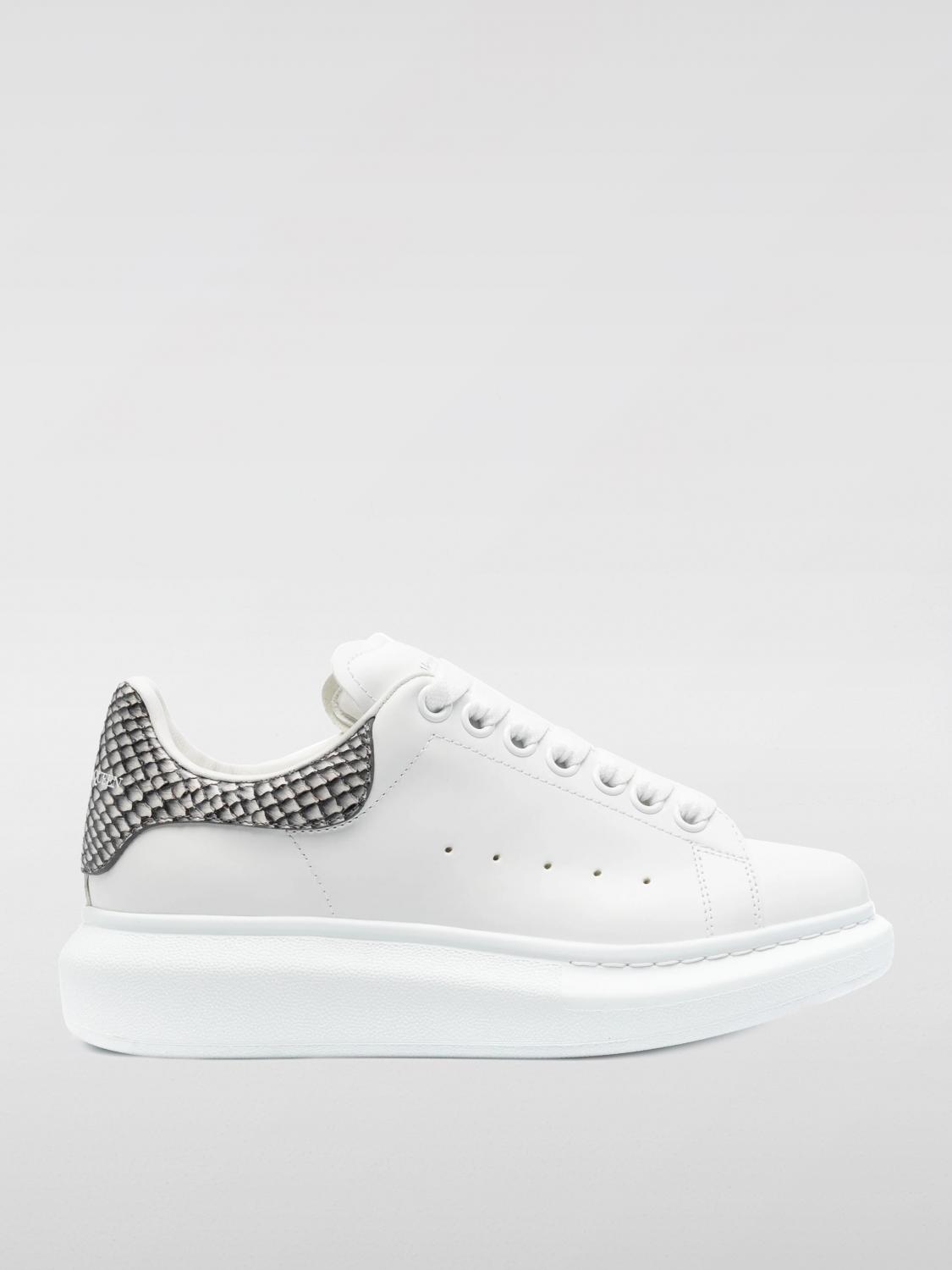 ALEXANDER MCQUEEN Baskets femme Blanc Baskets Alexander McQueen 718139WIEER en ligne sur GIGLIO.COM