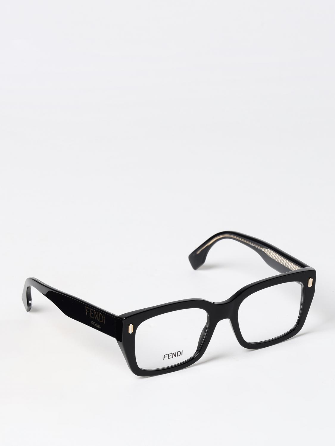 FENDI OPTICAL FRAMES: Optical frames woman Fendi, Black - Img 1