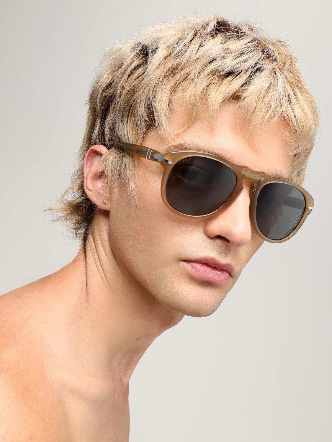 PERSOL SUNGLASSES: Optical frames men Persol, Mustard - Img 2