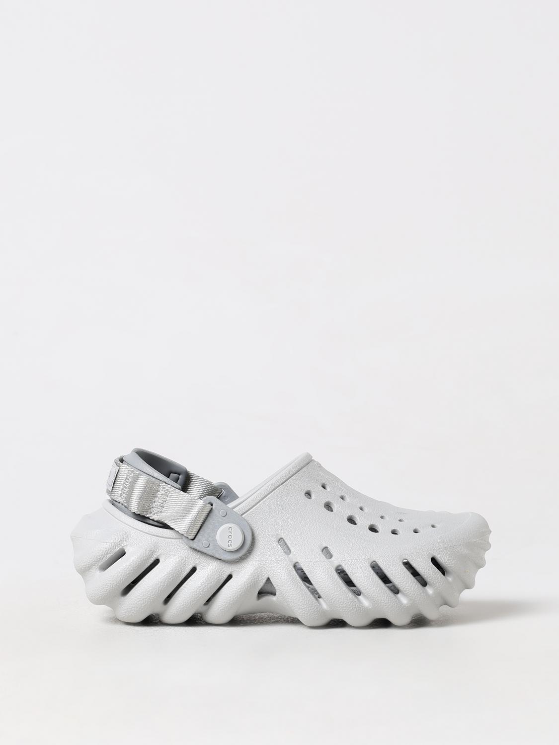 CROCS シューズ: シューズ ボーイ Crocs, グレー - Img 1