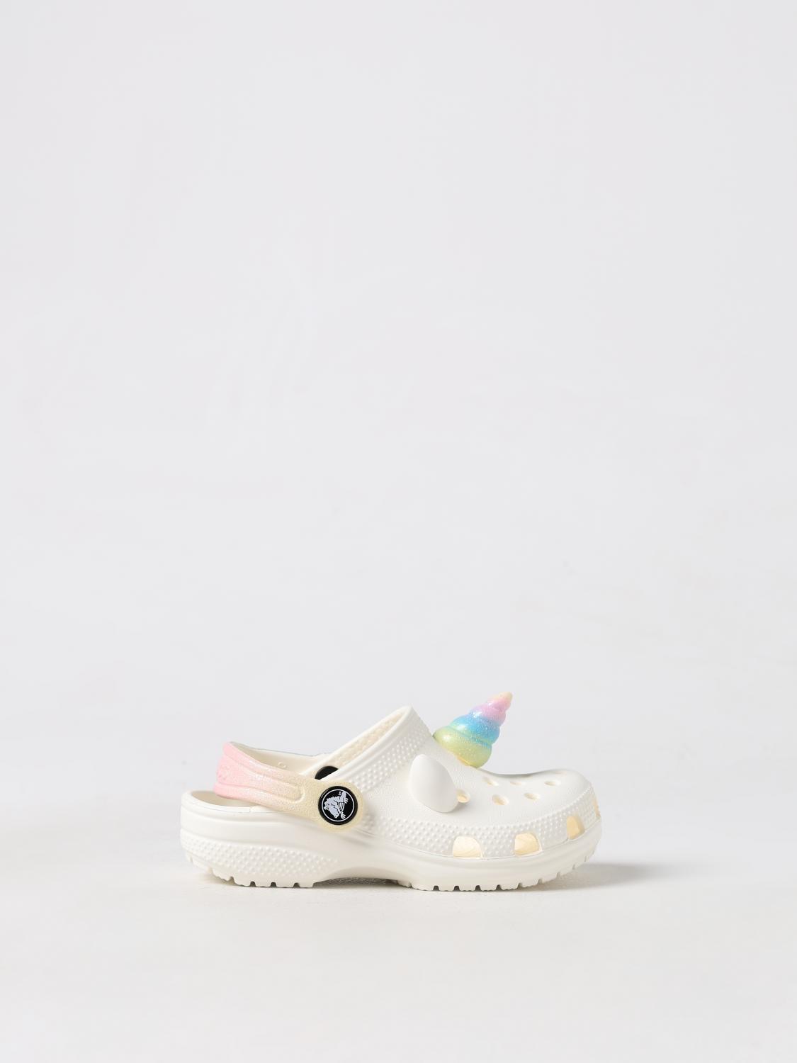 CROCS CHAUSSURES: Chaussures enfant Crocs, Blanc - Img 1