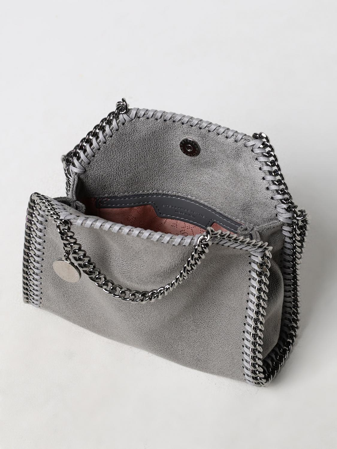 STELLA MCCARTNEY MINI BOLSO: Bandolera mujer Stella McCartney, Gris - Img 4