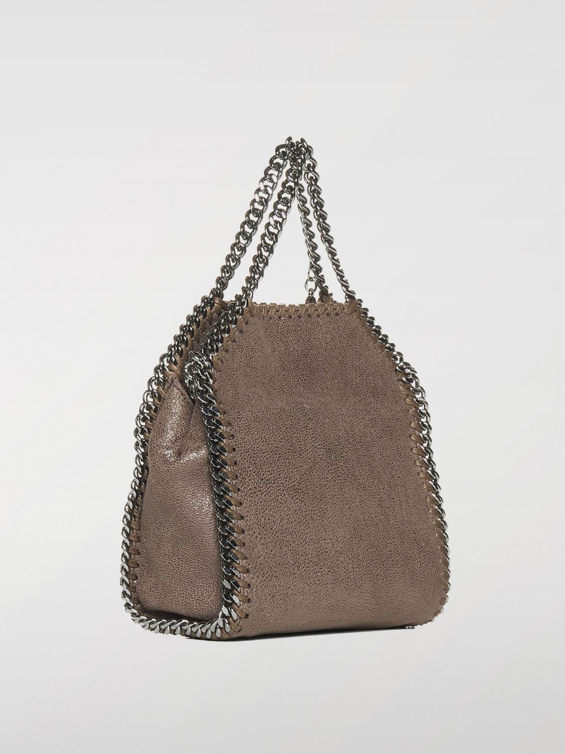 STELLA MCCARTNEY BORSA MINI: Borsa tote micro Falabella Stella McCartney, Beige - Img 2