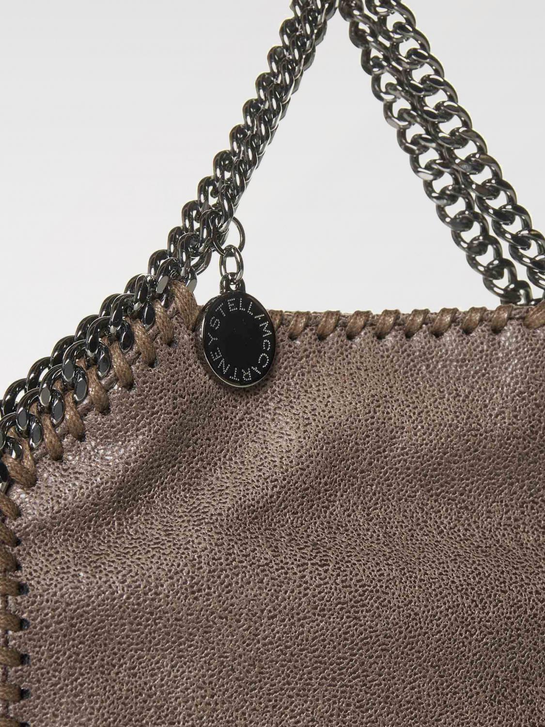 STELLA MCCARTNEY BORSA MINI: Borsa tote micro Falabella Stella McCartney, Beige - Img 3