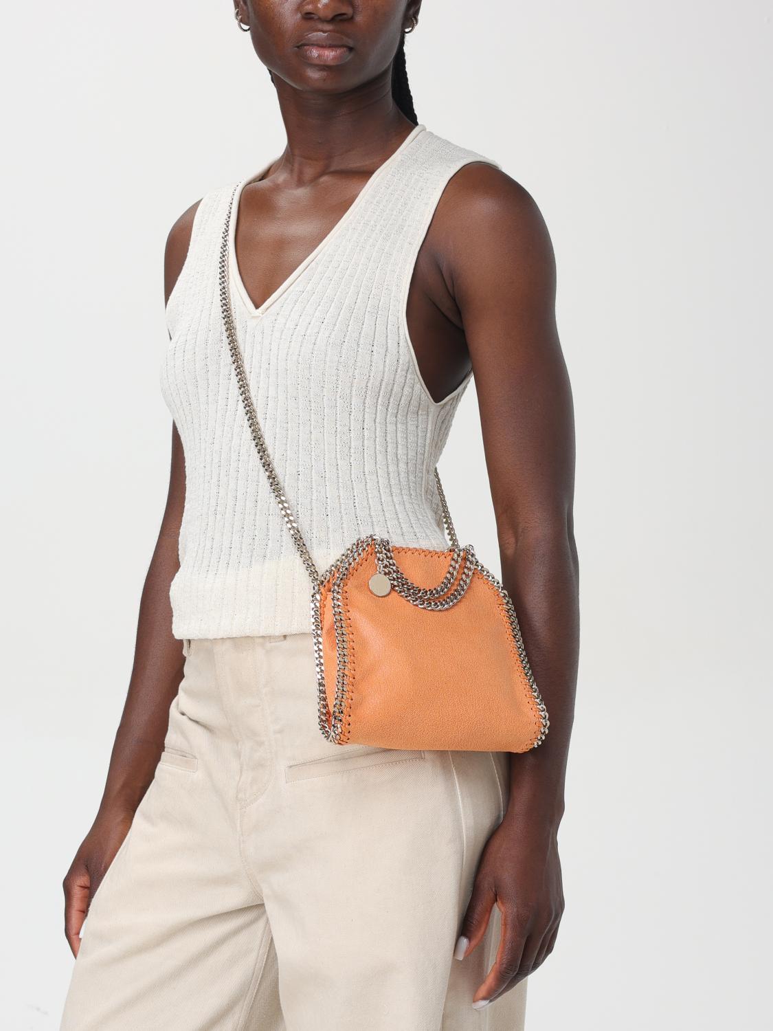 Stella McCartney Crossbody bags woman - Orange | 391698WP0404