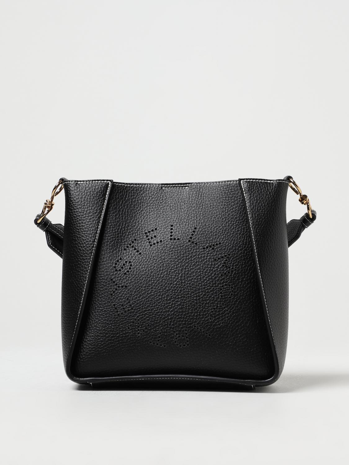 STELLA MCCARTNEY BORSA MINI: Borsa Stella McCartney in pelle sintetica a grana , Nero - Img 1