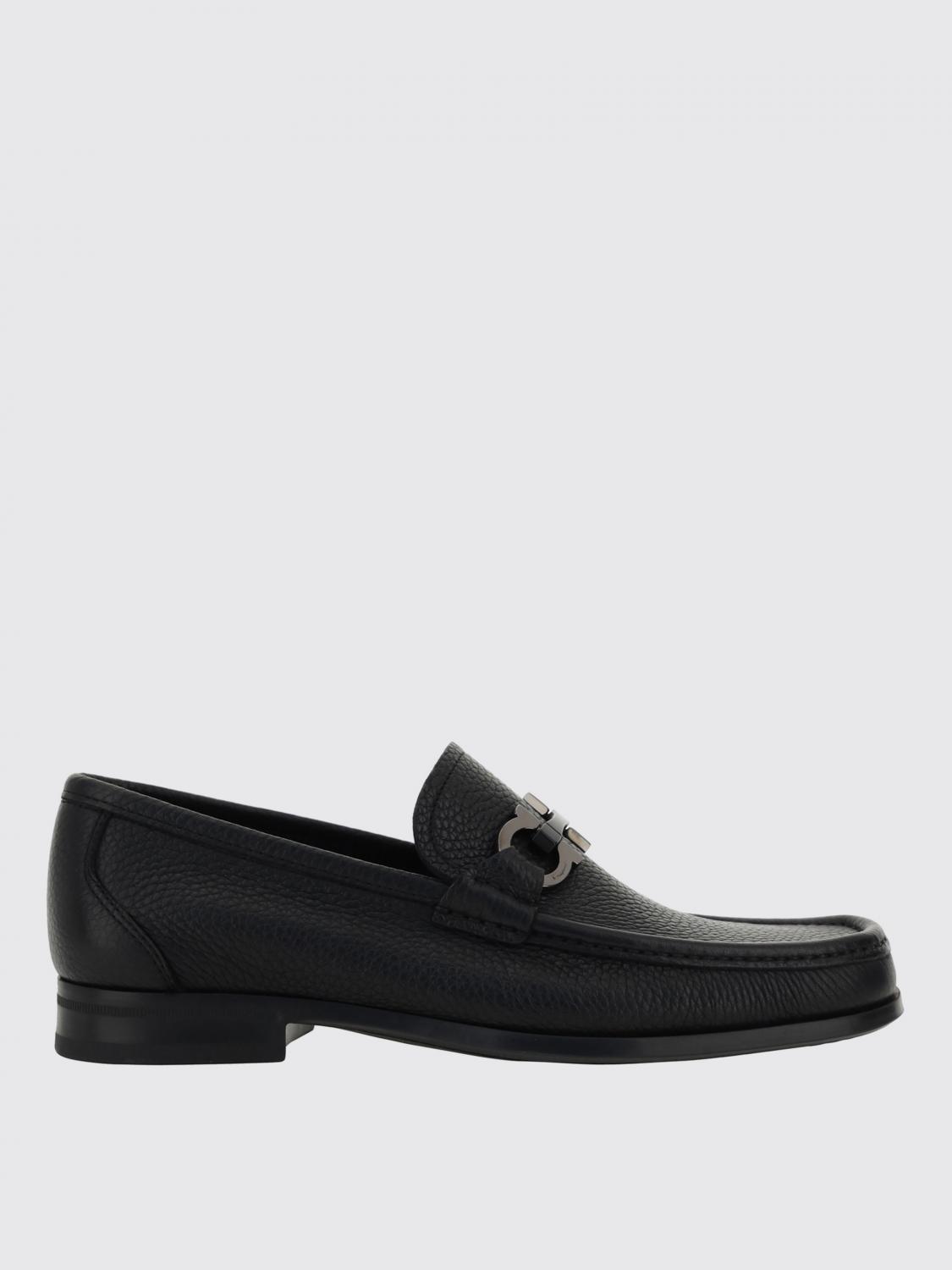 FERRAGAMO MOCASSINS: Mocassins homme Ferragamo, Noir - Img 1