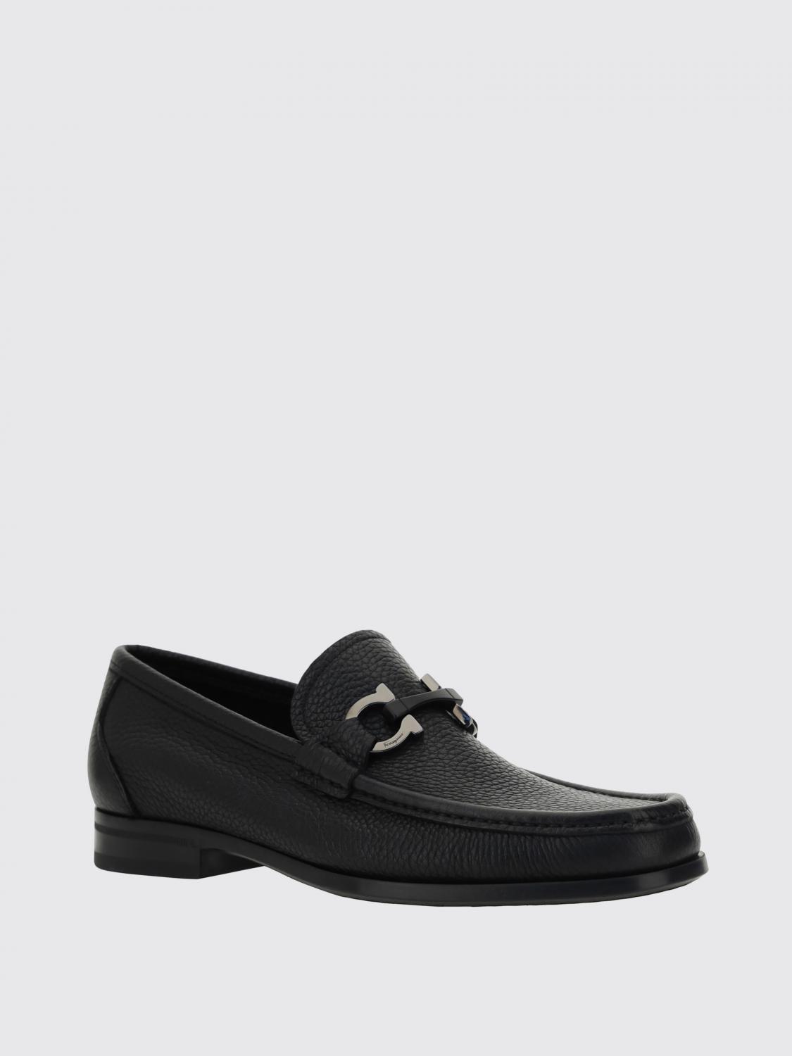 FERRAGAMO LOAFERS: Loafers men Ferragamo, Black - Img 2