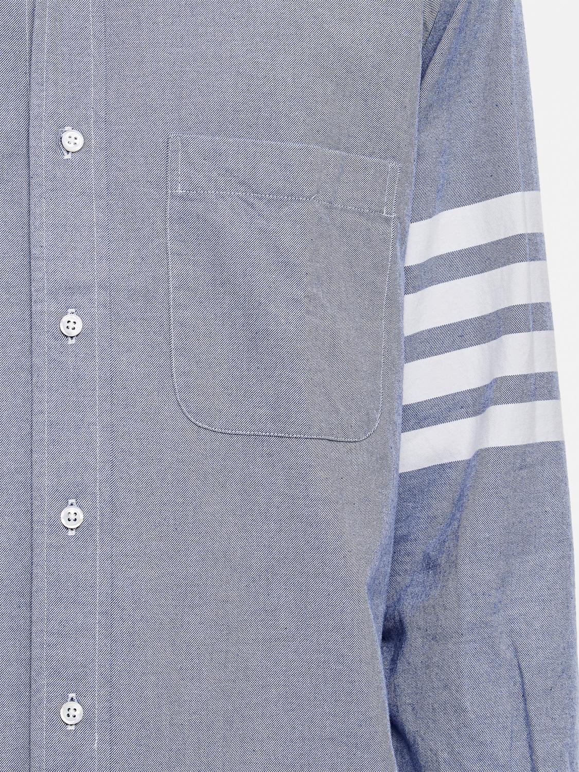 THOM BROWNE SHIRT: Shirt men Thom Browne, Gnawed Blue - Img 4