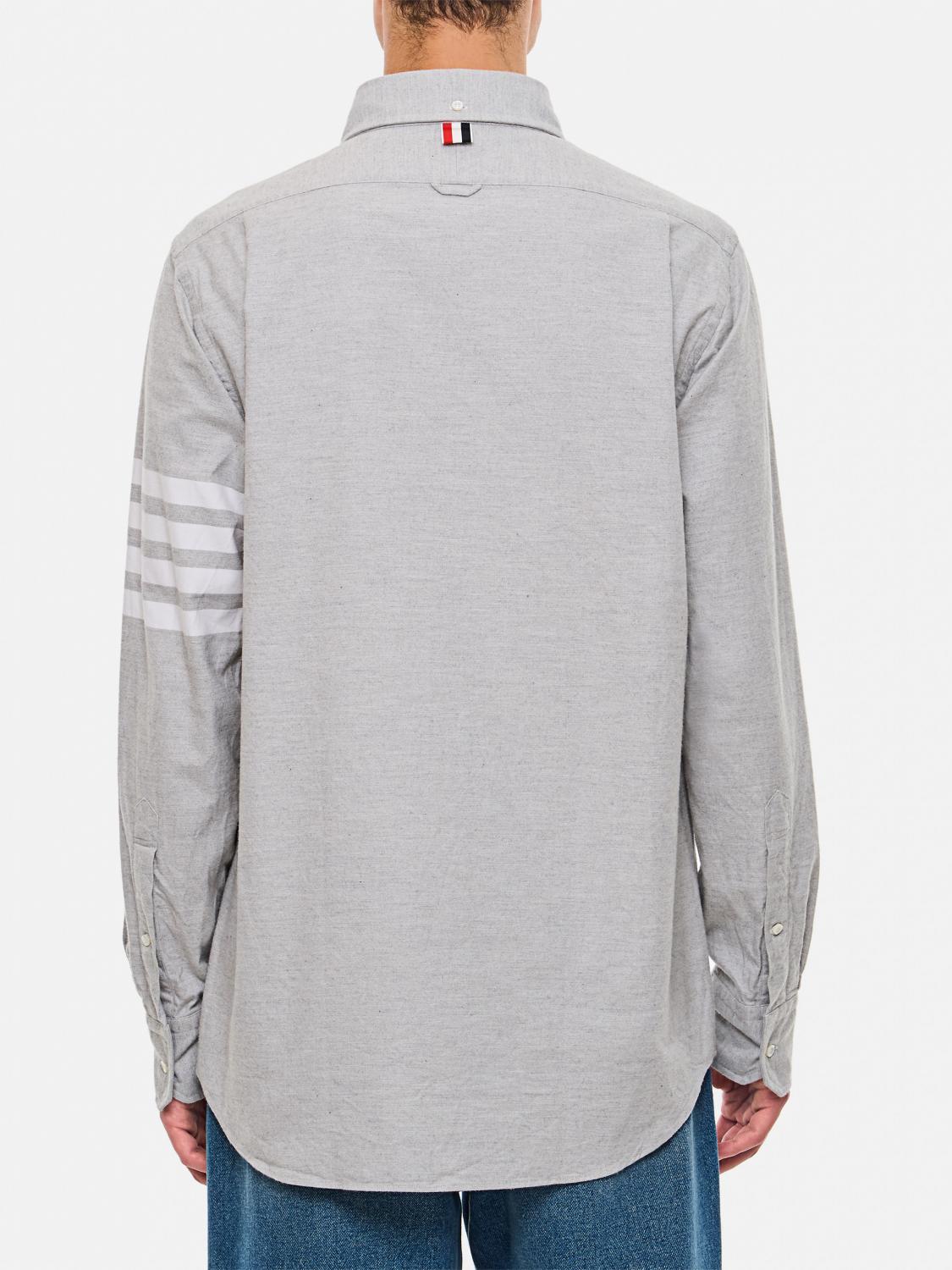 THOM BROWNE SHIRT: Shirt men Thom Browne, Grey - Img 3