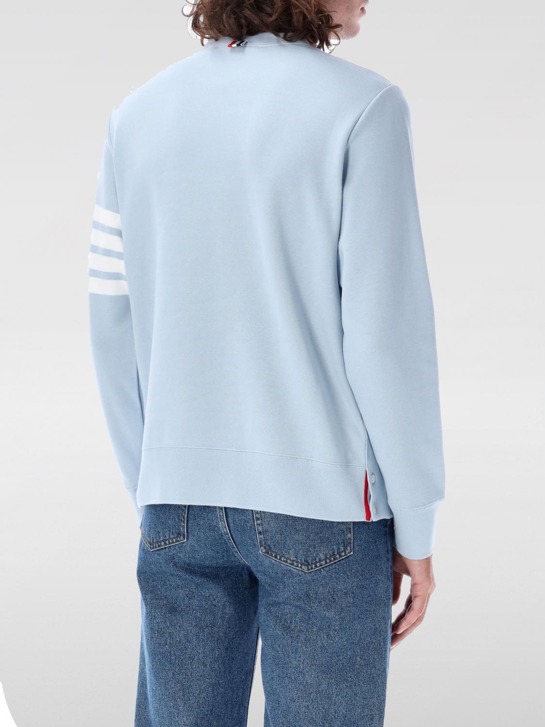 THOM BROWNE 卫衣: 卫衣 男士 Thom Browne, 海军蓝 - Img 2