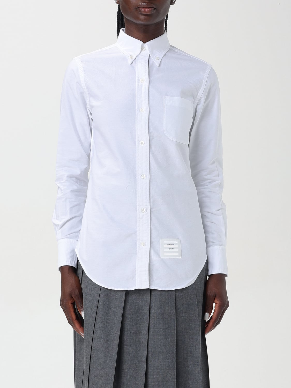 THOM BROWNE CAMISA: Camisa mujer Thom Browne, Blanco - Img 1