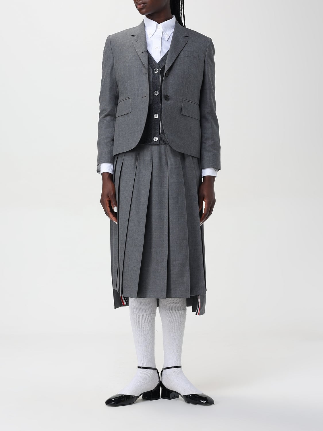 THOM BROWNE CAMISA: Camisa mujer Thom Browne, Blanco - Img 2