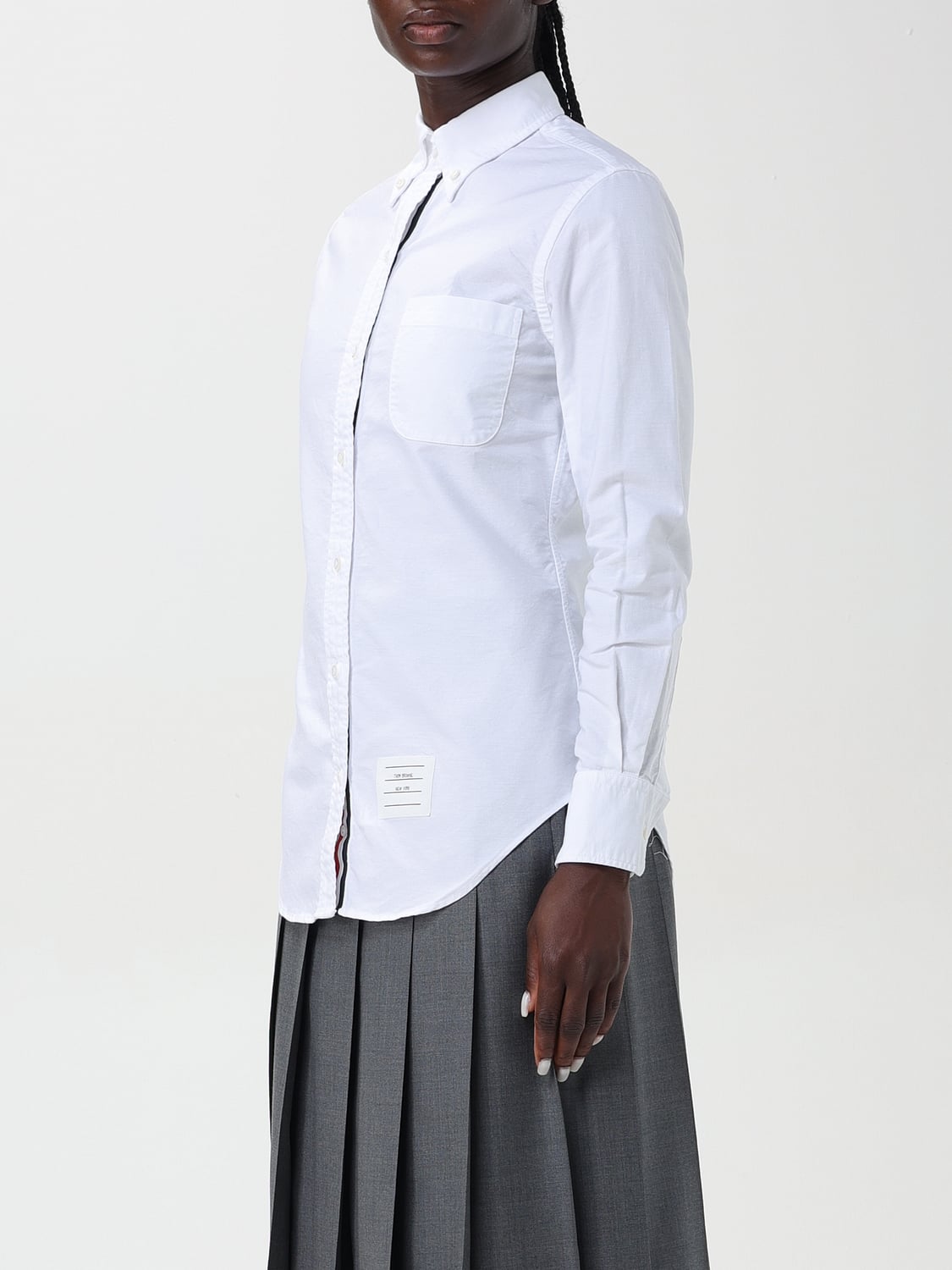 THOM BROWNE CAMISA: Camisa mujer Thom Browne, Blanco - Img 4