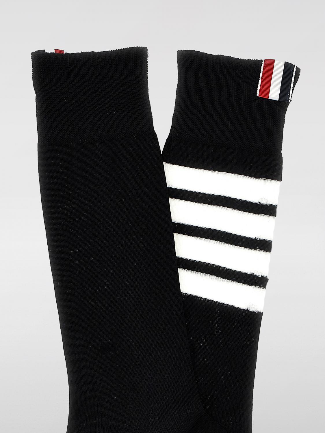 THOM BROWNE 삭스: 삭스 남성 Thom Browne, 블랙 - Img 2