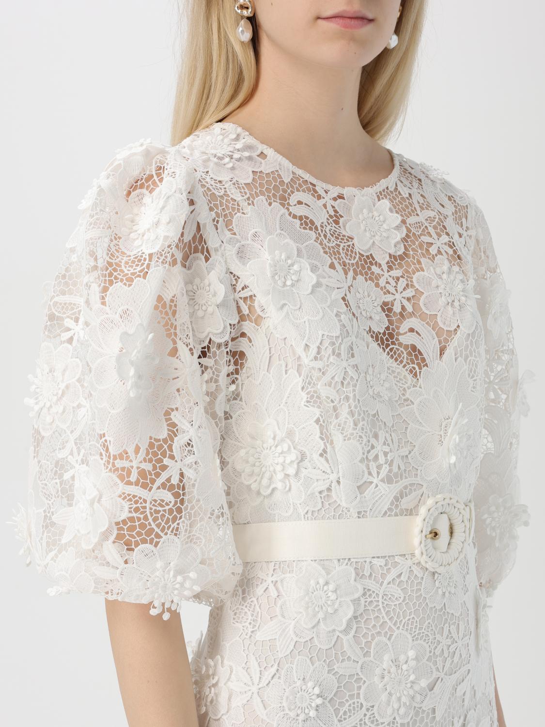 ZIMMERMANN KLEID: Kleider damen Zimmermann, Ivory - Img 4
