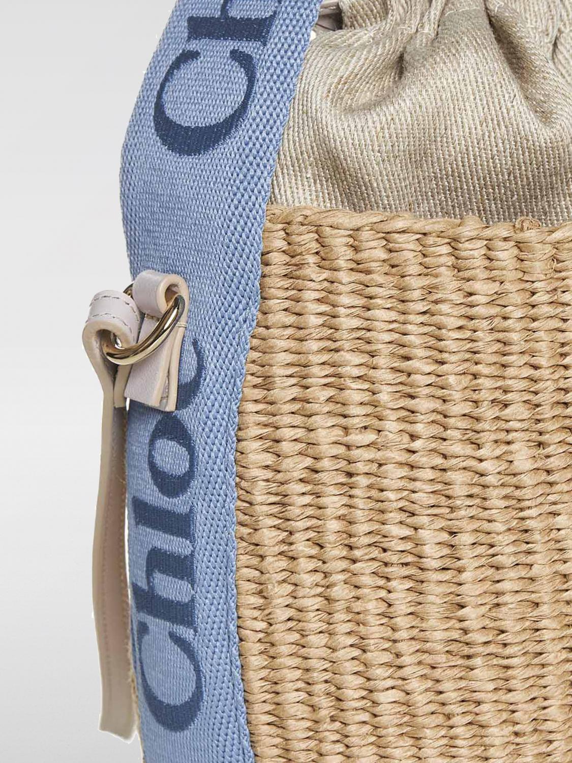 CHLOÉ MINI BAG: Shoulder bag woman ChloÉ, Blue - Img 3